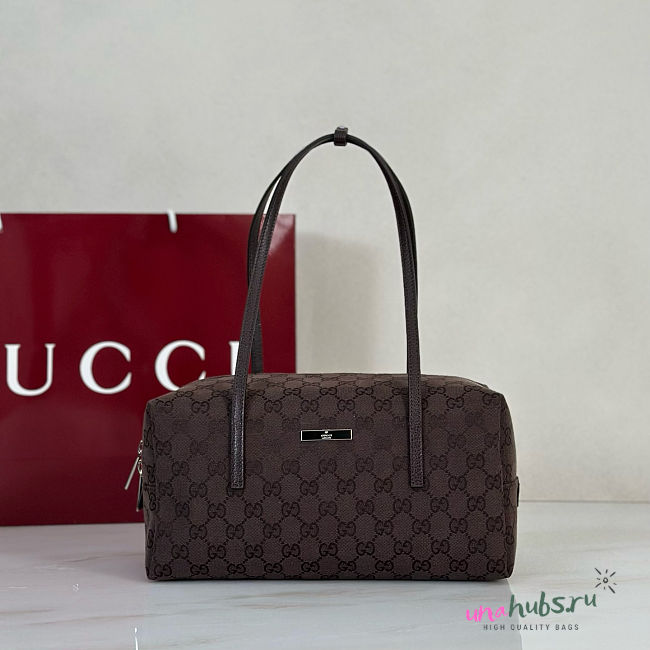 Gucci Melrose medium boston bag brown 29x14x15cm - 1