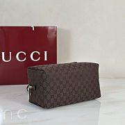 Gucci Melrose medium boston bag brown 29x14x15cm - 5