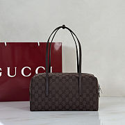 Gucci Melrose medium boston bag brown 29x14x15cm - 4