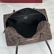 Gucci Melrose medium boston bag brown 29x14x15cm - 2