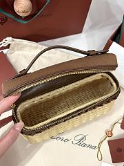 Loro Piana Extra pocket L19 Bag Brown 19x7x12cm - 3