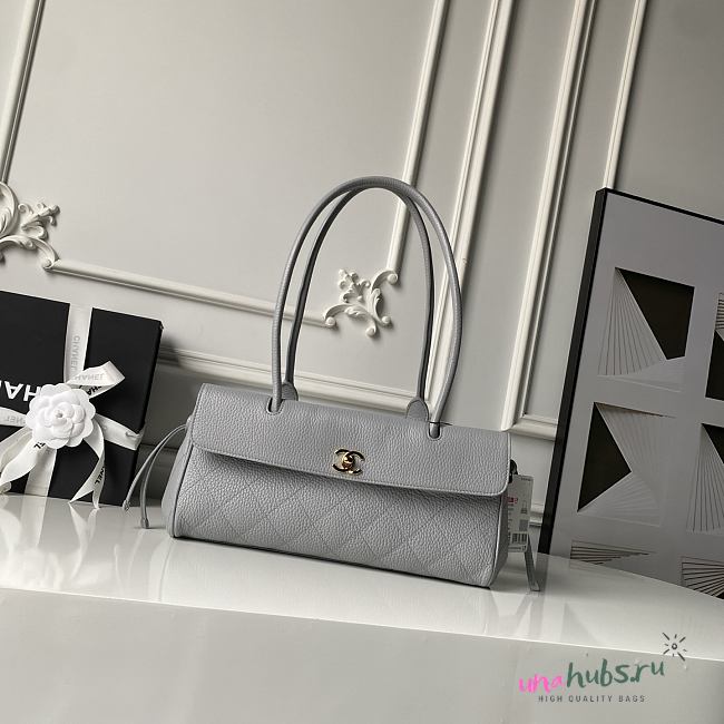 Chanel 26s Shopping bag grey caviar 30.5x15x11.5cm - Unahubs - 1