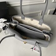 Chanel 26s Shopping bag grey caviar 30.5x15x11.5cm - Unahubs - 2