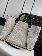 Chanel 26 Shopping Tote Canvas Black 38cm - 2