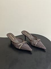 Miu Miu Mesh fabric mules 4.5cm - 1