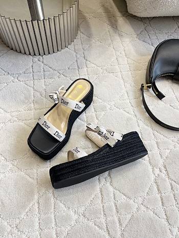 Dior J'Adior Wedge Slide with Straps