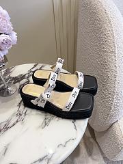 Dior J'Adior Wedge Slide with Straps - 3