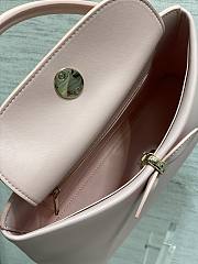 Dior Cigale Bag Shiny Light Pink 28x10x22cm - 3