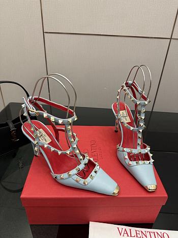 Valentino blue high heel 9cm