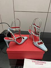 Valentino blue high heel 9cm - 2