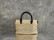 Balenciaga Le City Basket Small in natural beige black 28x22x11cm - 3