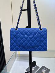 Chanel flap bag bright blue 25cm - 3