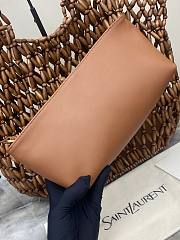 YSL ICARE medium in wood beads 31-46×28×16cm - 3