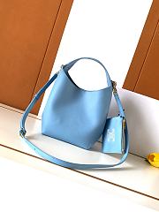 Celine Small Hobo Blue 18x31x6cm - 3