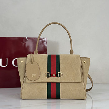 Gucci Paparazzo medium top handle bag 32x24x17cm