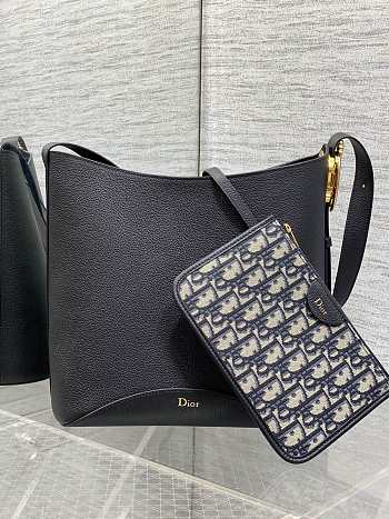 Dior Medium Médaillon Bucket Bag black 26.5x26x15cm