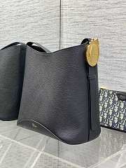 Dior Medium Médaillon Bucket Bag black 26.5x26x15cm - 3