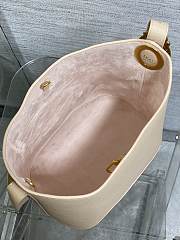 Dior Medium Médaillon Bucket Bag beige 26.5x26x15cm - 5
