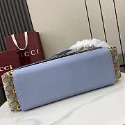 Gucci Diaper Sunflower Canvas Changing Bag 45x32x15cm - 5