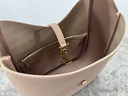 YSL LE 5 À 7 LARGE in grained Beige 30x31x13cm - 3