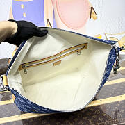 Louis Vuitton Vagabond Hobo Denim 48x14x38cm - 3