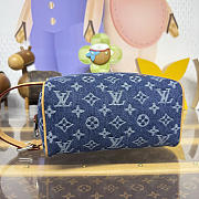Louis Vuitton Locker Dopp Kit Denim 23x13x12cm - 3