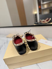 Valentino Mary-Jane Rockstud Nappa Ballerina black - 2