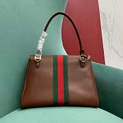 Gucci Paparazzo medium brown top handle bag 32x24x17cm - 5