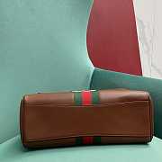 Gucci Paparazzo medium brown top handle bag 32x24x17cm - 4