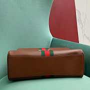 Gucci Paparazzo Large Top Handle Bag In brown 37x29x13cm - 4