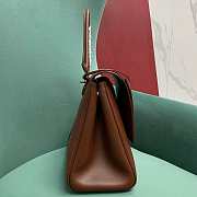 Gucci Paparazzo Large Top Handle Bag In brown 37x29x13cm - 3
