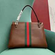 Gucci Paparazzo Large Top Handle Bag In brown 37x29x13cm - 2