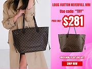 LOUIS VUITTON NEVERFULL MM - 1