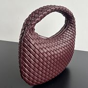 Bottega Veneta Small Veneta Burgundy 35x21x5cm - 5