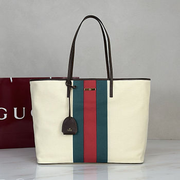 Gucci Tribeca large tote bag with charm 38x29.5x13cm