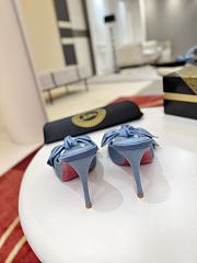 Christian Louboutin Mulazee heeled blue sandals 10cm - 2