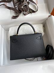Hermes Kelly Mini Black Leather - 3