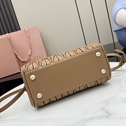 Miu Miu Arcadie matelassé Caramel leather bag 22x13x10.5cm - 3