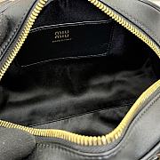 Miu Miu Arcadie matelassé Black leather bag 22x13x10.5cm - 2