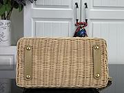 Louis Vuitton Capucines BB Raffia gold 27x17.3x9cm - 4