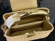 Louis Vuitton Capucines BB Raffia gold 27x17.3x9cm - 3