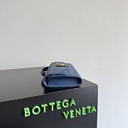 Bottega Veneta Andiamo Clutch Blue Leather - 31*13*3cm - 5