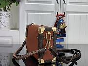 Louis Vuitton Side Trunk MM Cognac 23.5x16x8.5cm - 3