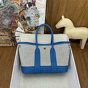 Hermes Garden Party Blue 23x16x10cm - 1