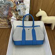 Hermes Garden Party Blue 23x16x10cm - 3