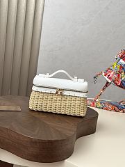 Loro Piana Extra pocket L19 Bag White 19x7x12cm - 1