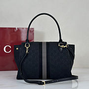 Gucci Paparazzo medium top handle bag black 32x24x17cm - 3