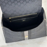 Gucci Paparazzo medium top handle bag black 32x24x17cm - 2