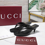 Gucci Women's Vittoria thong black 5.5cm - 2