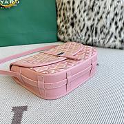Goyard Belvedere II PM Messenger Handbag Pink 21x16x6cm - Unahubs - 3